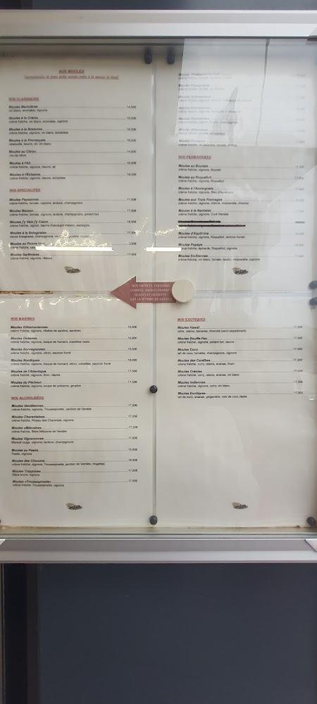 Restaurant Moulerie de la Gare - Menu Image 3